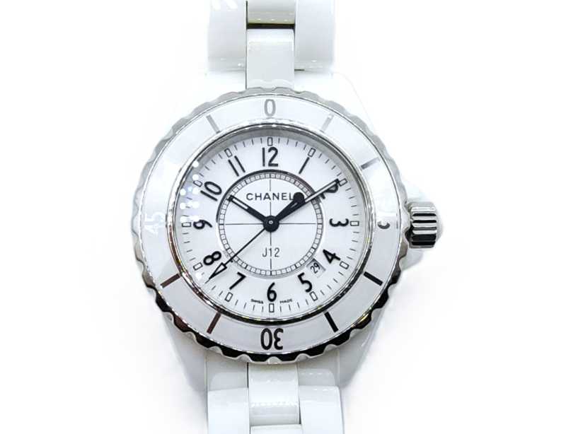 シャネル買取 J12 33MM H0968 ホワイト